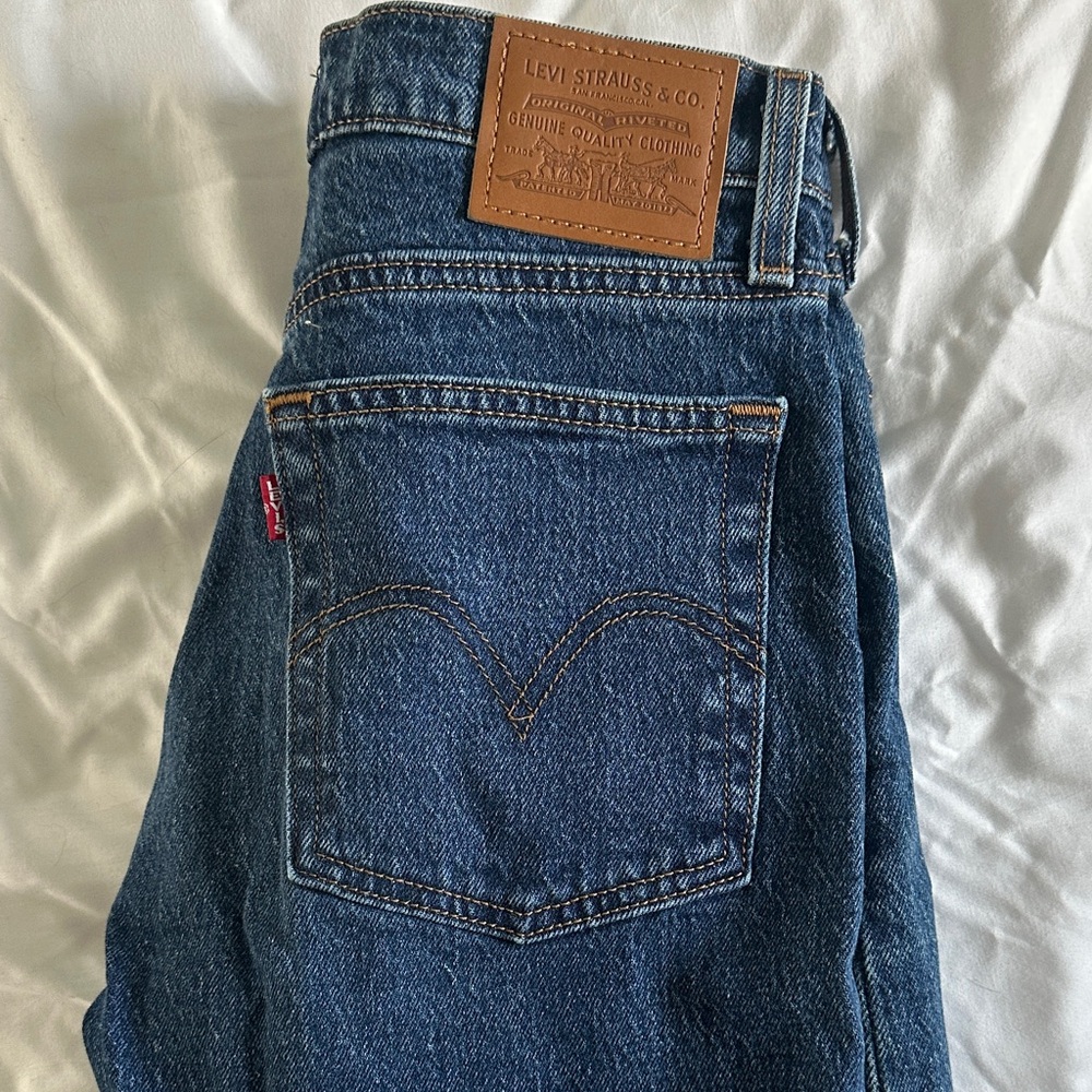 Levi's Men's Dark Indigo Straight Jeans